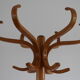 Baumann simple light beech parrot coat holder
