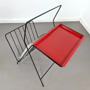 Vintage magazine rack | 1960s