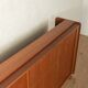 Functional folding bed from the 1960s, teak veneer