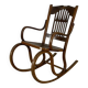 Art Nouveau Rocking Chair Model 824