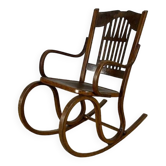 Art Nouveau Rocking Chair Model 824
