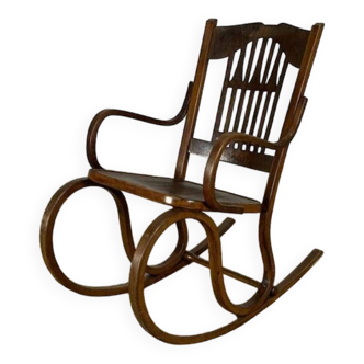 Rocking-chair Art Nouveau Modèle 824