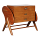 1950s V-Shaped sewing box from The Netherlands