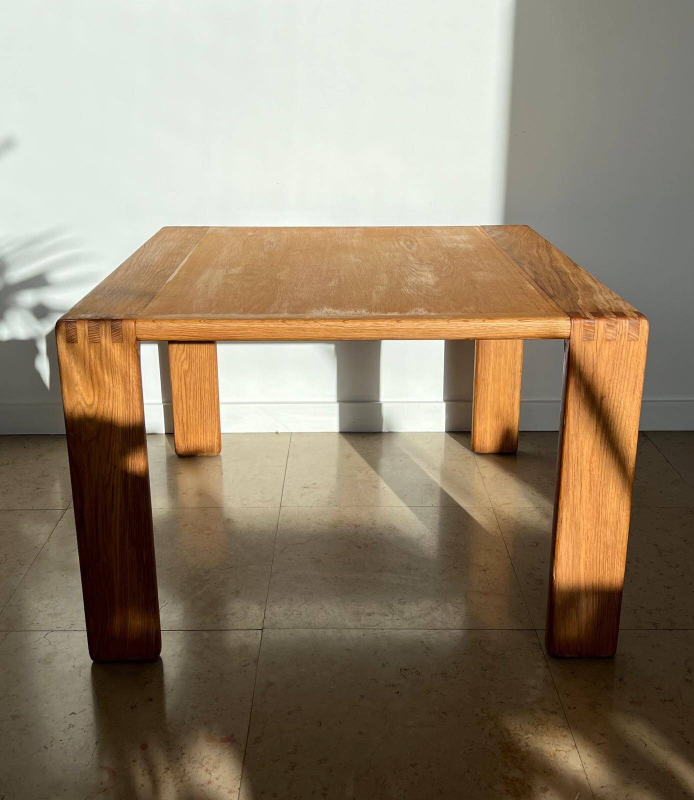 Table basse en chêne modèle Bonanza éditée par Asko, années 60