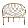 Rattan headboard