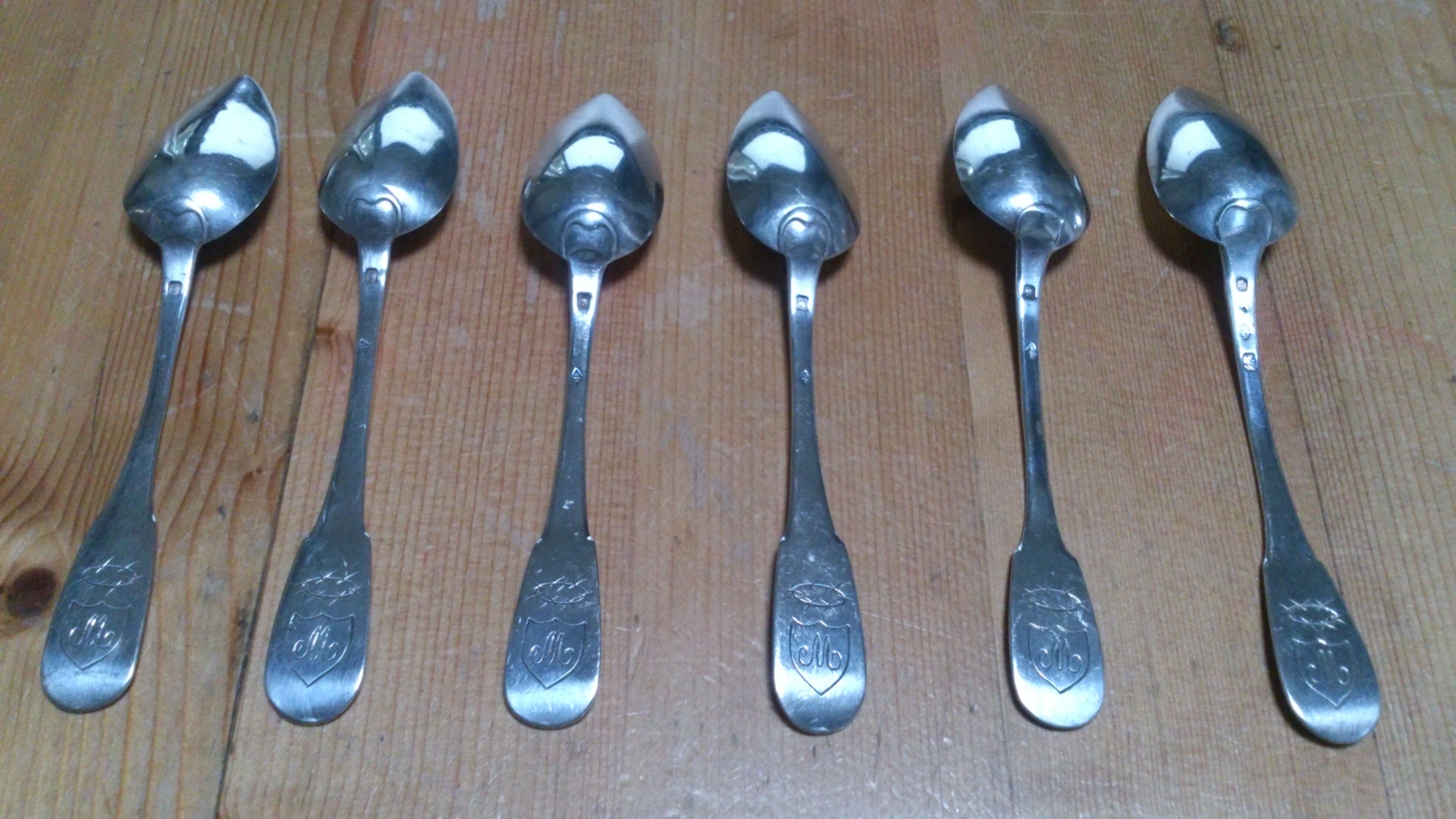 6 spoons