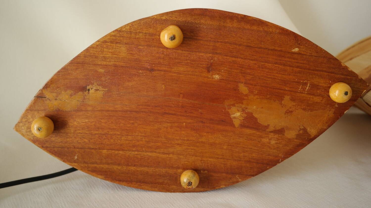 Pair of vintage exotic lamps