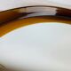 Miroir rond Syla 710 cerclage ambré