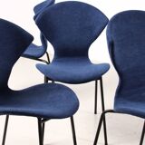 6 vintage Burov Dangles Defrance &950 chairs