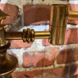 Gilded bronze lamp