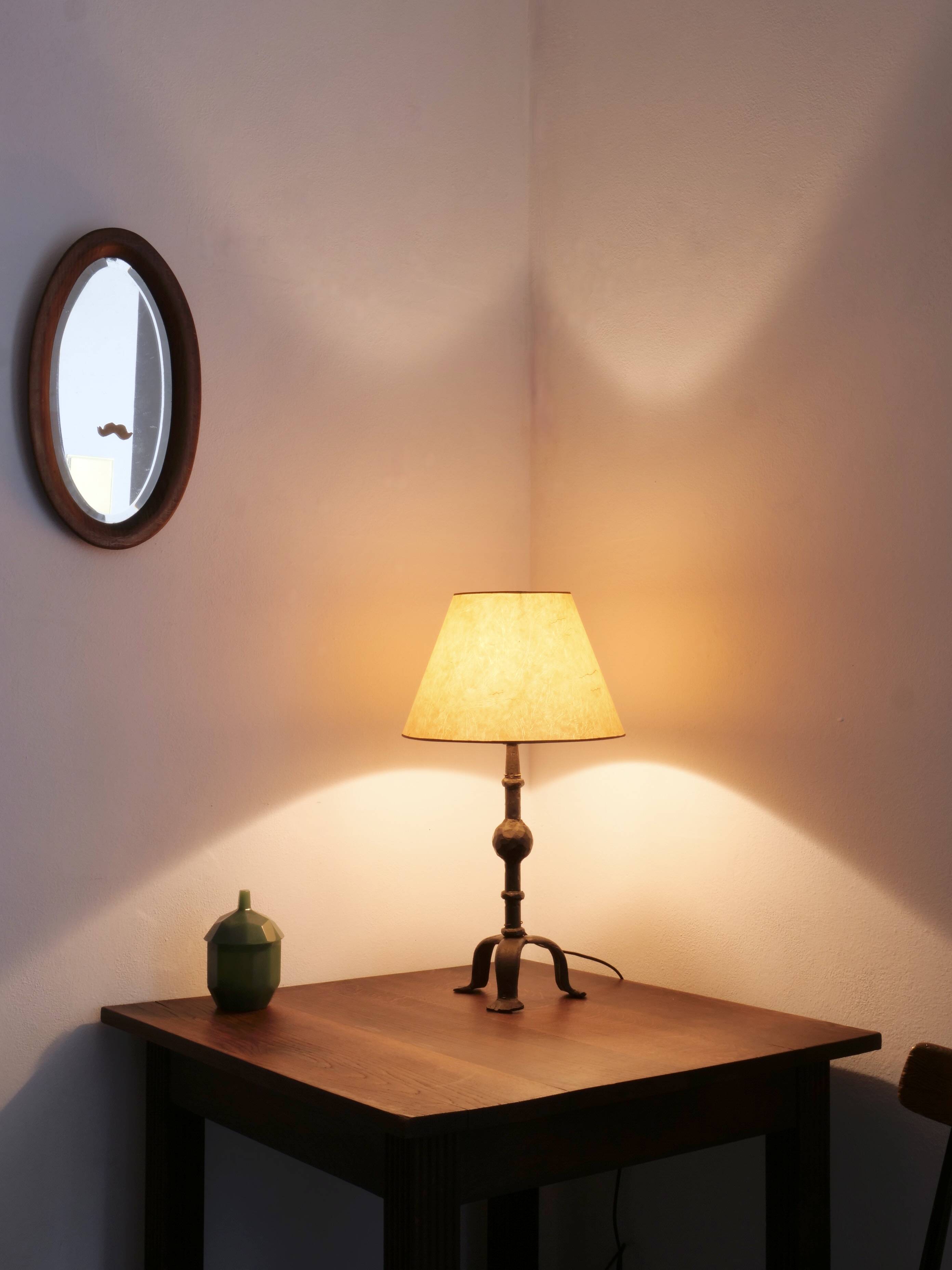 Wrought iron lamp deco Provençal castle