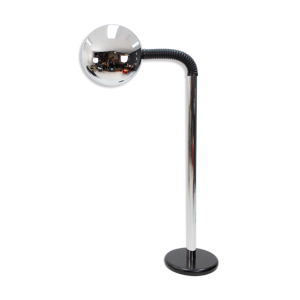 lampadaire chrome
