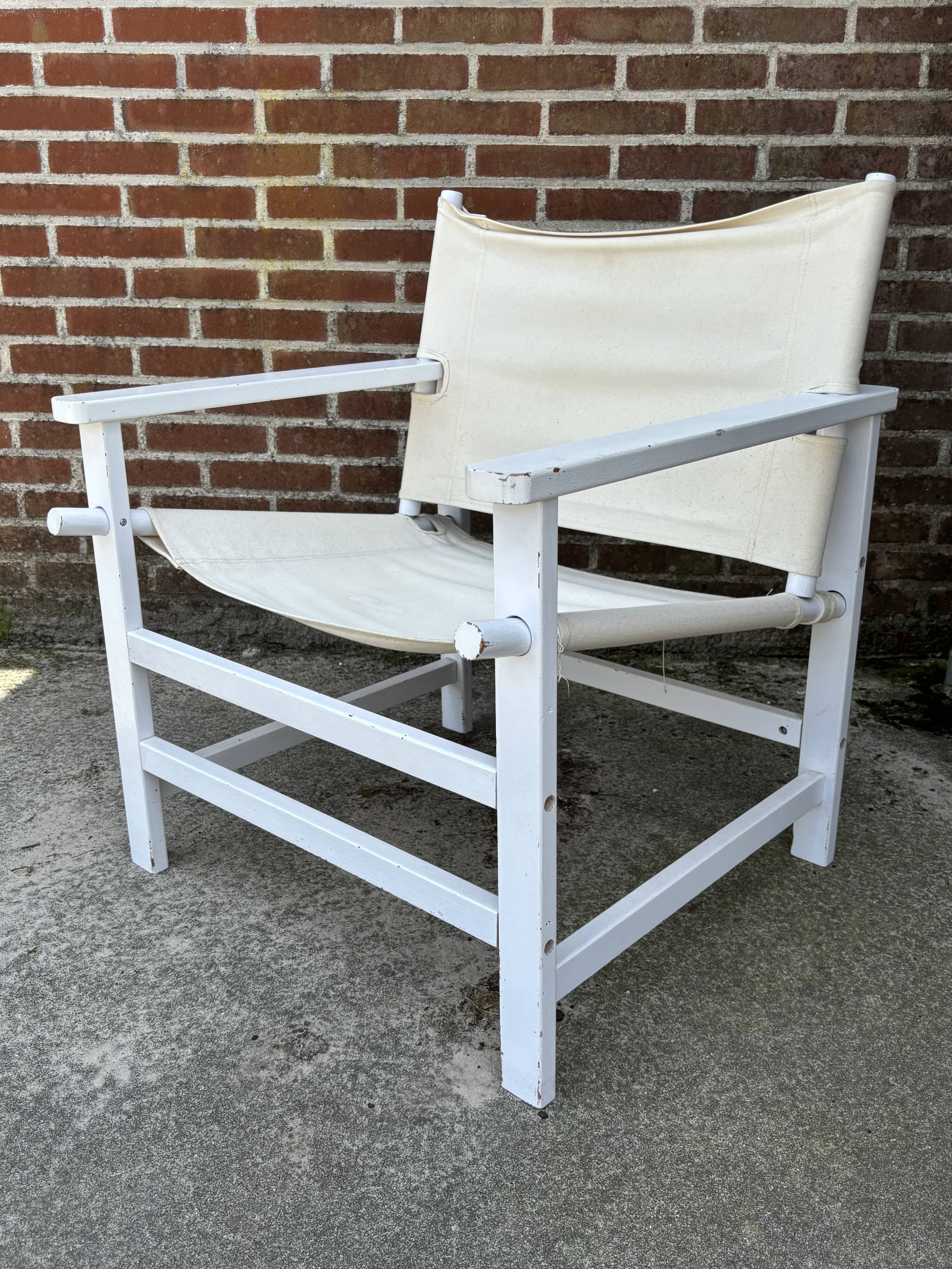 Vintage Hyllinge Møbler - Safari Chair - Easy chair 70's Design