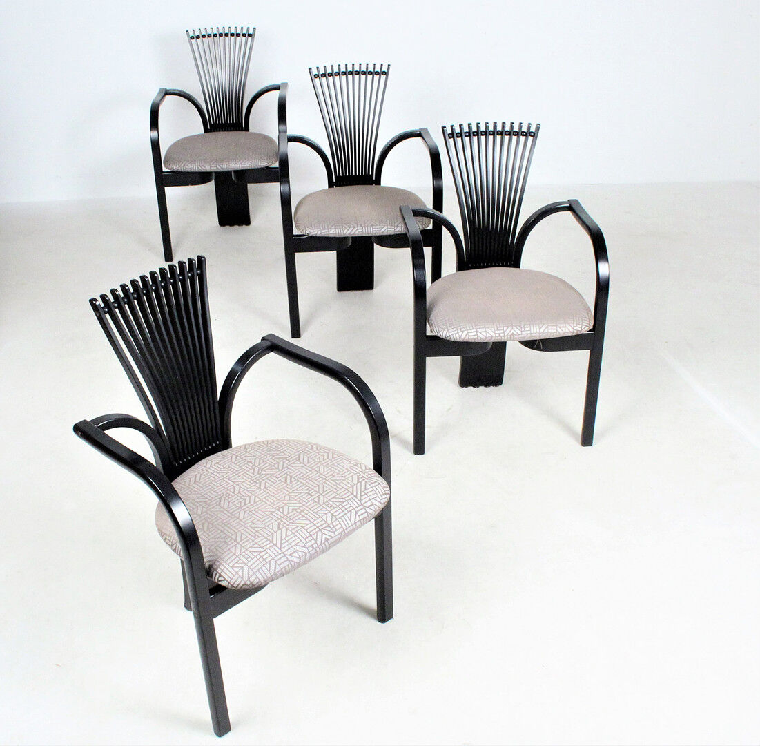 set of 4 Chairs by TORSTEIN NILSEN for Westnofa Design model "Totem Chair"