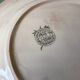 Set of 5 villeroy & boch pink asparagus plates in 50-60s