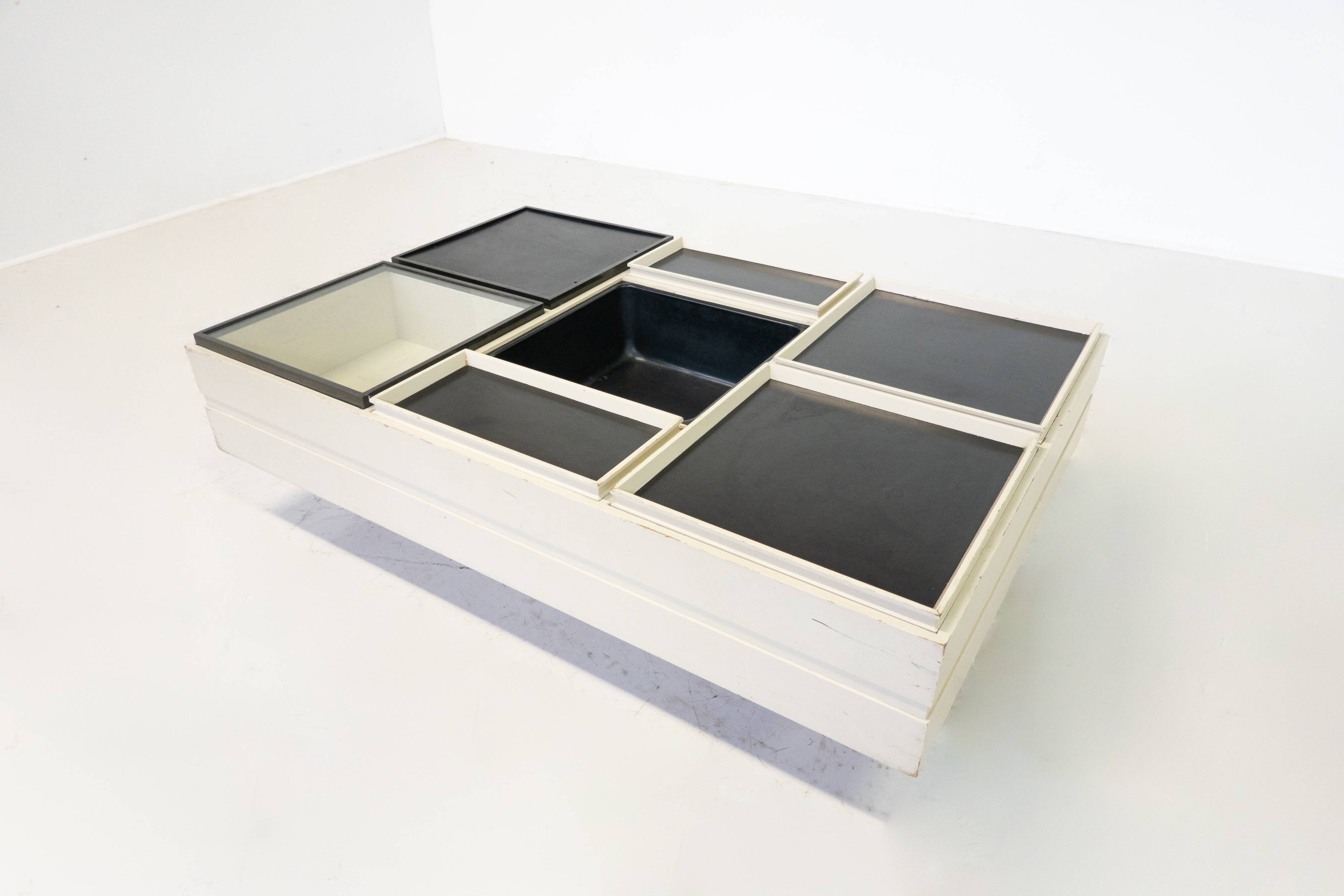 Mid-Century Modern Coffee Table by Carlo Hauner for Forma Italy, 1960s