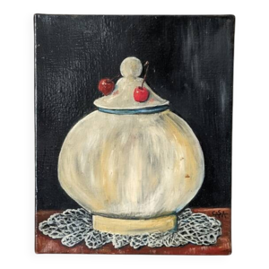 Petite huile sur toile