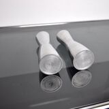 Pair of candlesticks gota erika pekkari, scandinavian, 1990