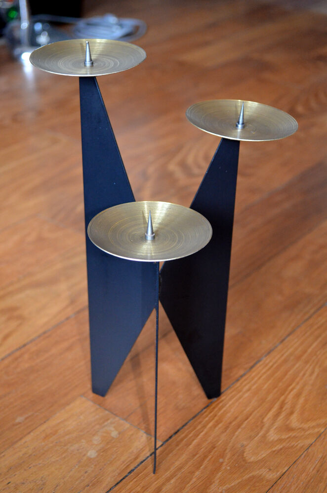 1962 Danish candlestick