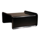 Black Fiberglass Coffee Table by Rosenthal | Germany 1970s