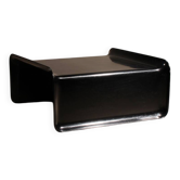 Black Fiberglass Coffee Table by Rosenthal | Germany 1970s