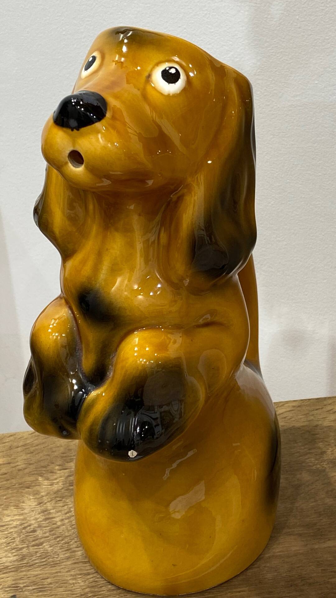 Vintage pitcher dog carafe