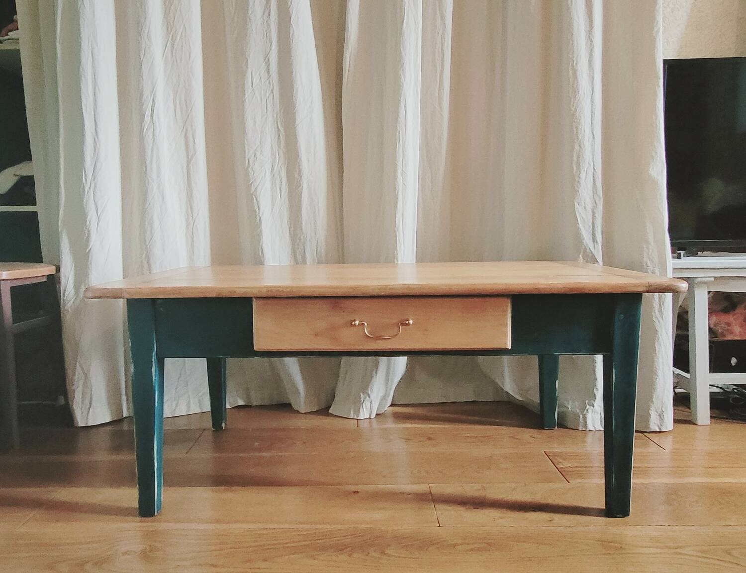 Oak coffee table