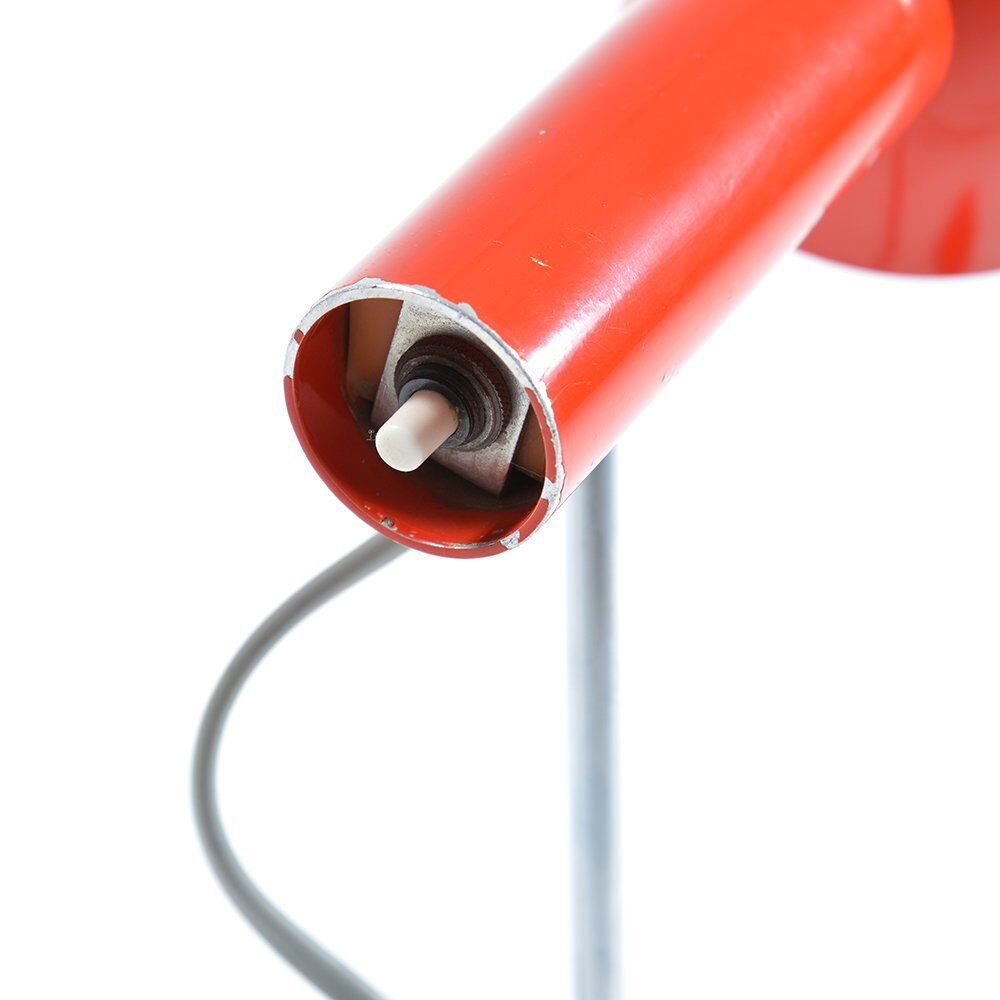 Napako Red Table Lamp by Josef Hurka, Czechoslovakia 1960s