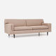 Brown Helsinki sofa, Scandinavian design