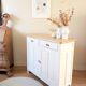 Renovated solid wood Parisian buffet