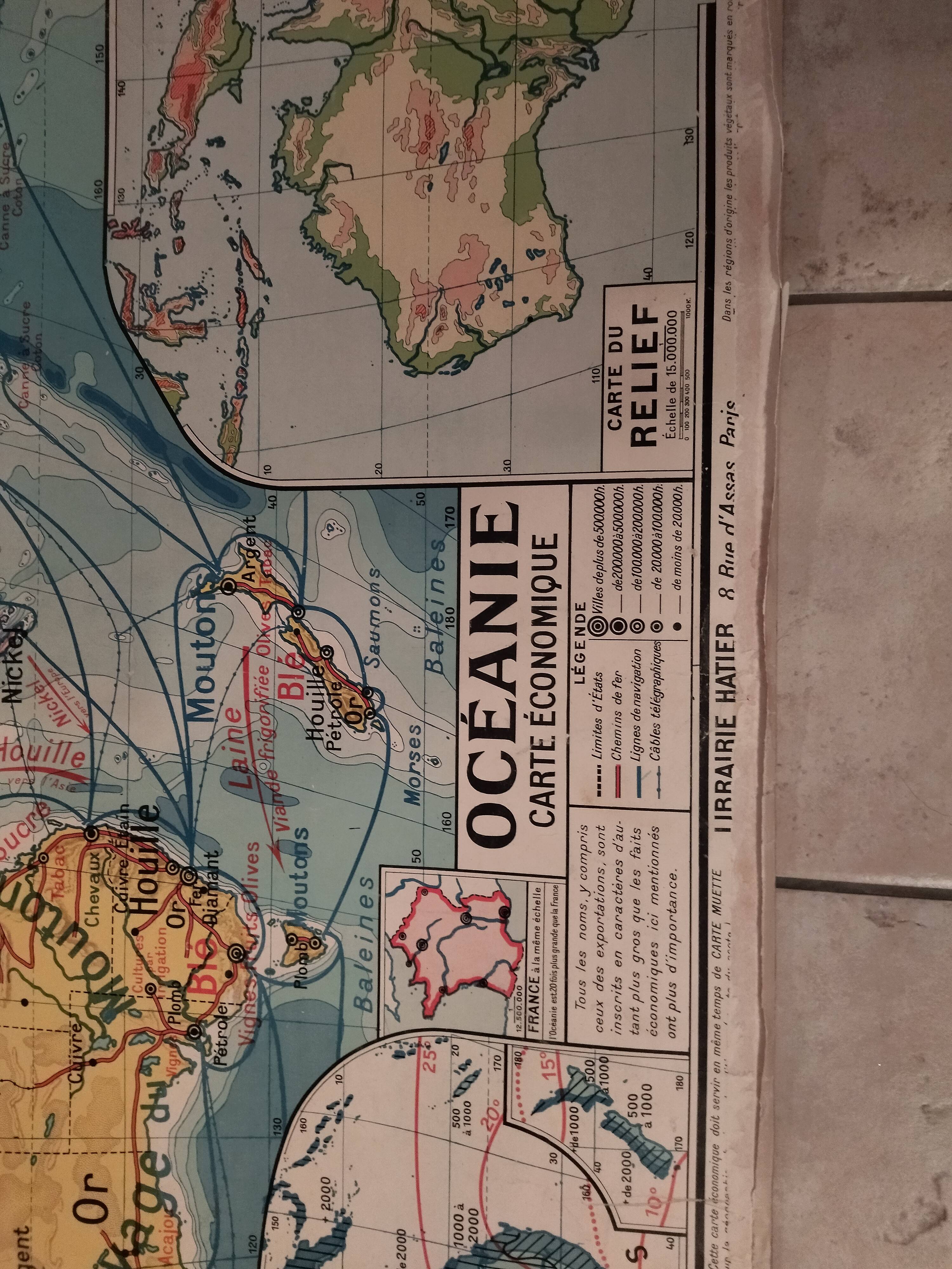 School map n° 23 oceania