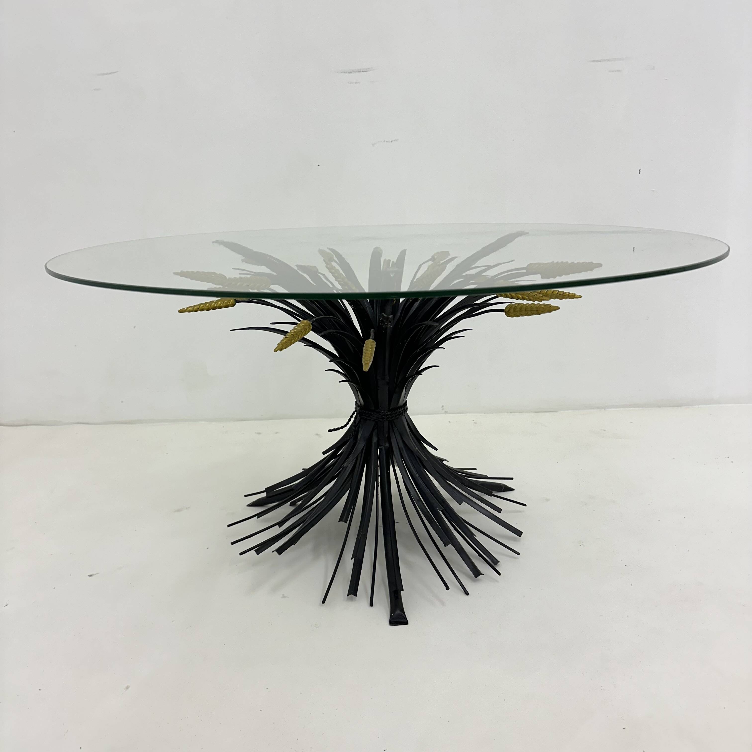 Wheat sheaf coffee table , 1970s