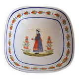 Plat creux signé Henriot Quimper