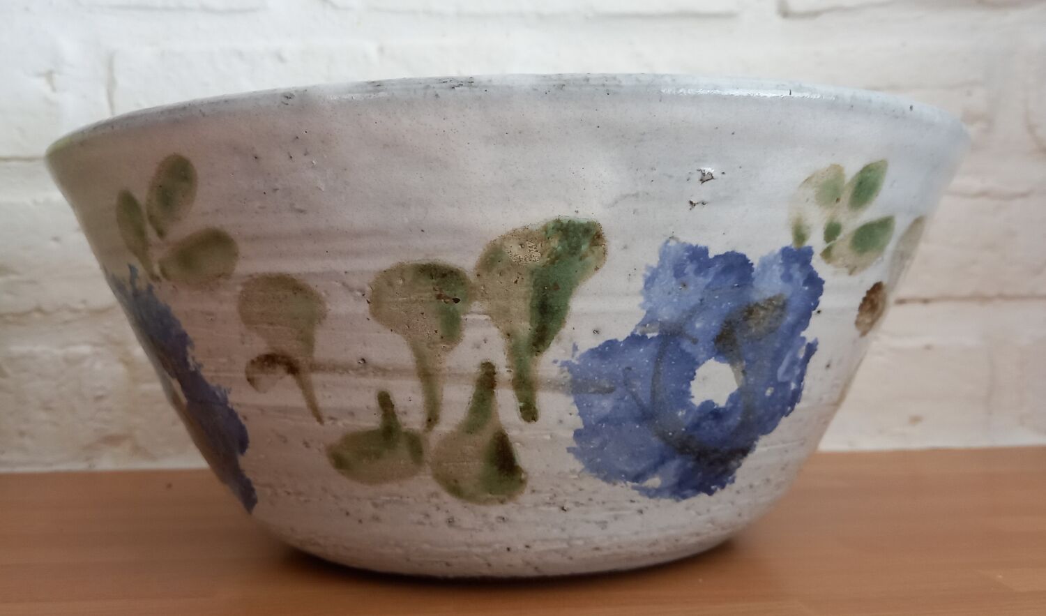 Ceramic salad bowl by Albert and Pyot Thiry in Vallauris