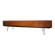 Scandinavian sideboard teak and metal row