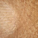 large vintage wicker basket from the 70s.