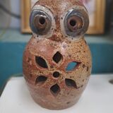 Owl night lamp in sandstone Guy Baudat