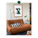 Collage print, Emerald Camouflage