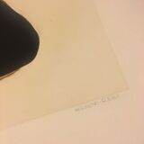 Marca-relli conrad, composition 8, 1977. etching and original aquatint signed