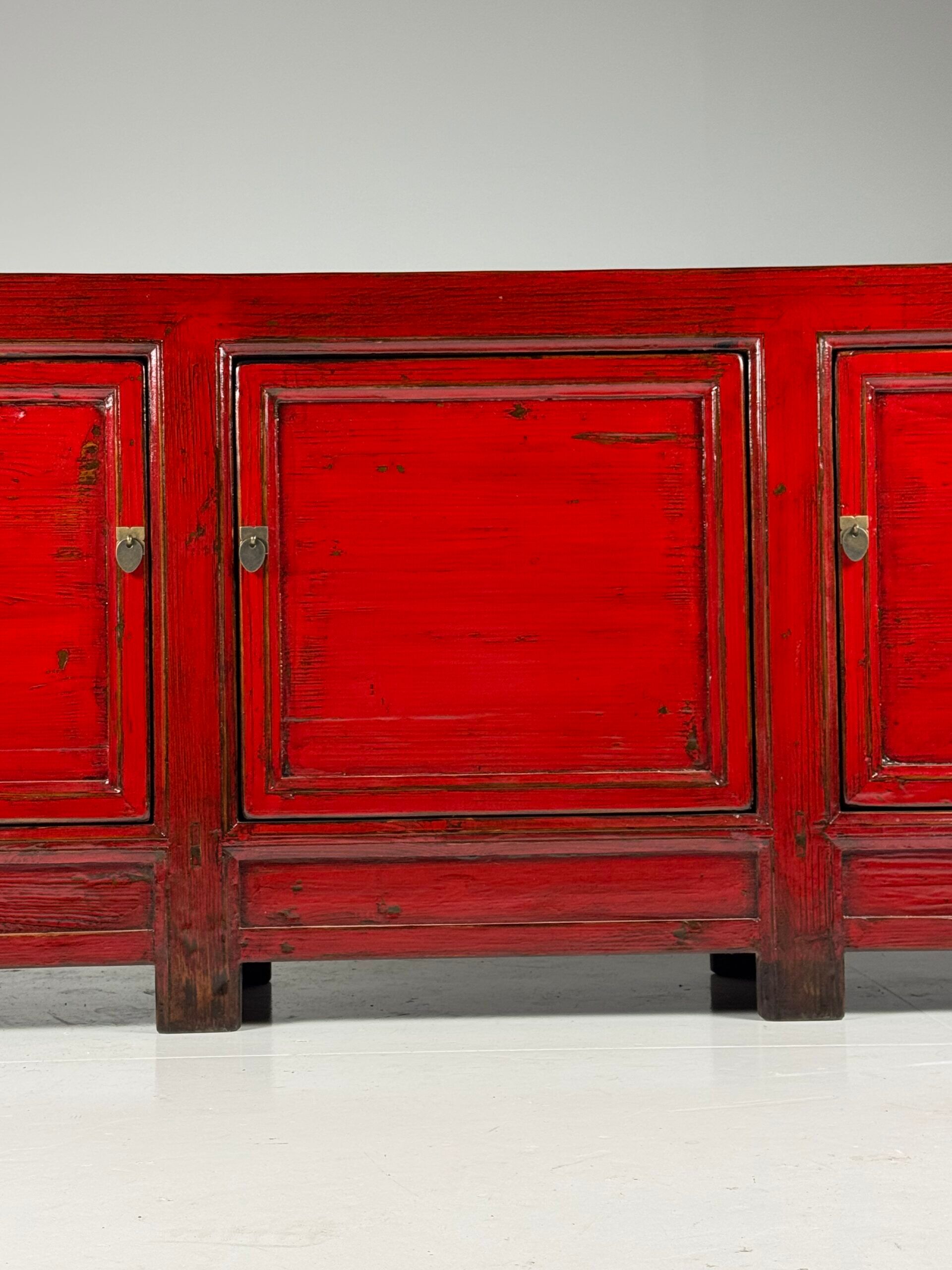 Chinese sideboard red
