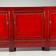 Chinese sideboard red