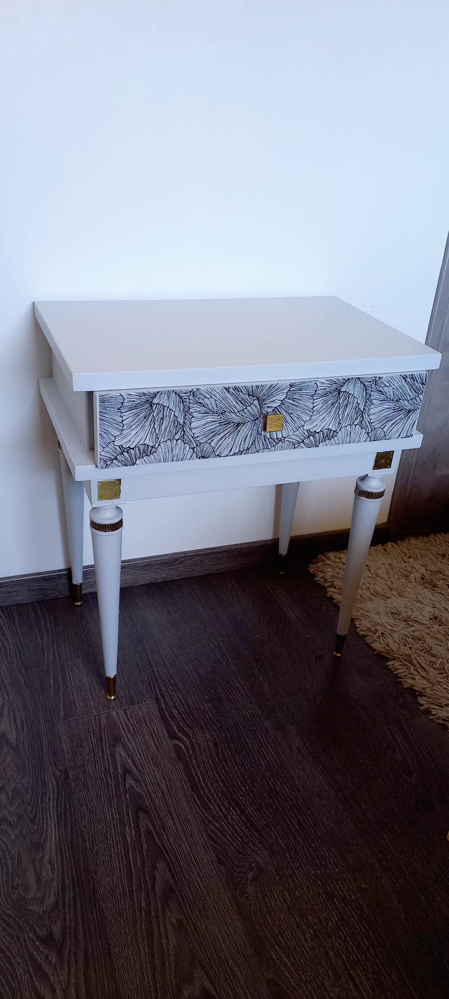 Chevet vintage relooké
