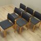 Ensemble de six chaises, design danois, années 1980, édition : Fritz Hansen