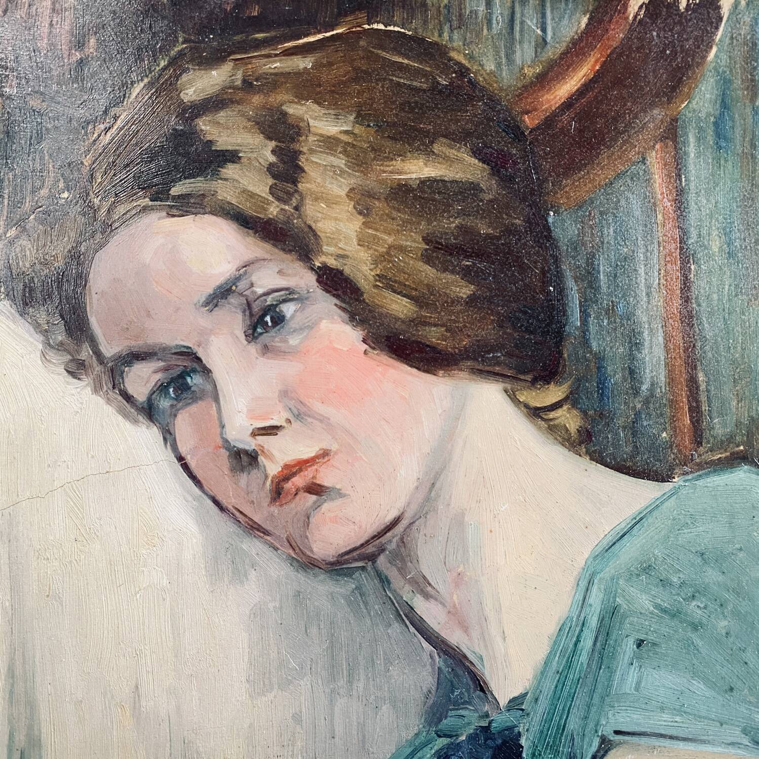 50's painting "The dreamer"