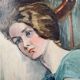 50's painting "The dreamer"