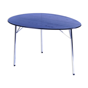 table ovale de forme effilée modèle 3603 Arne Jacobsen 1902-1971
