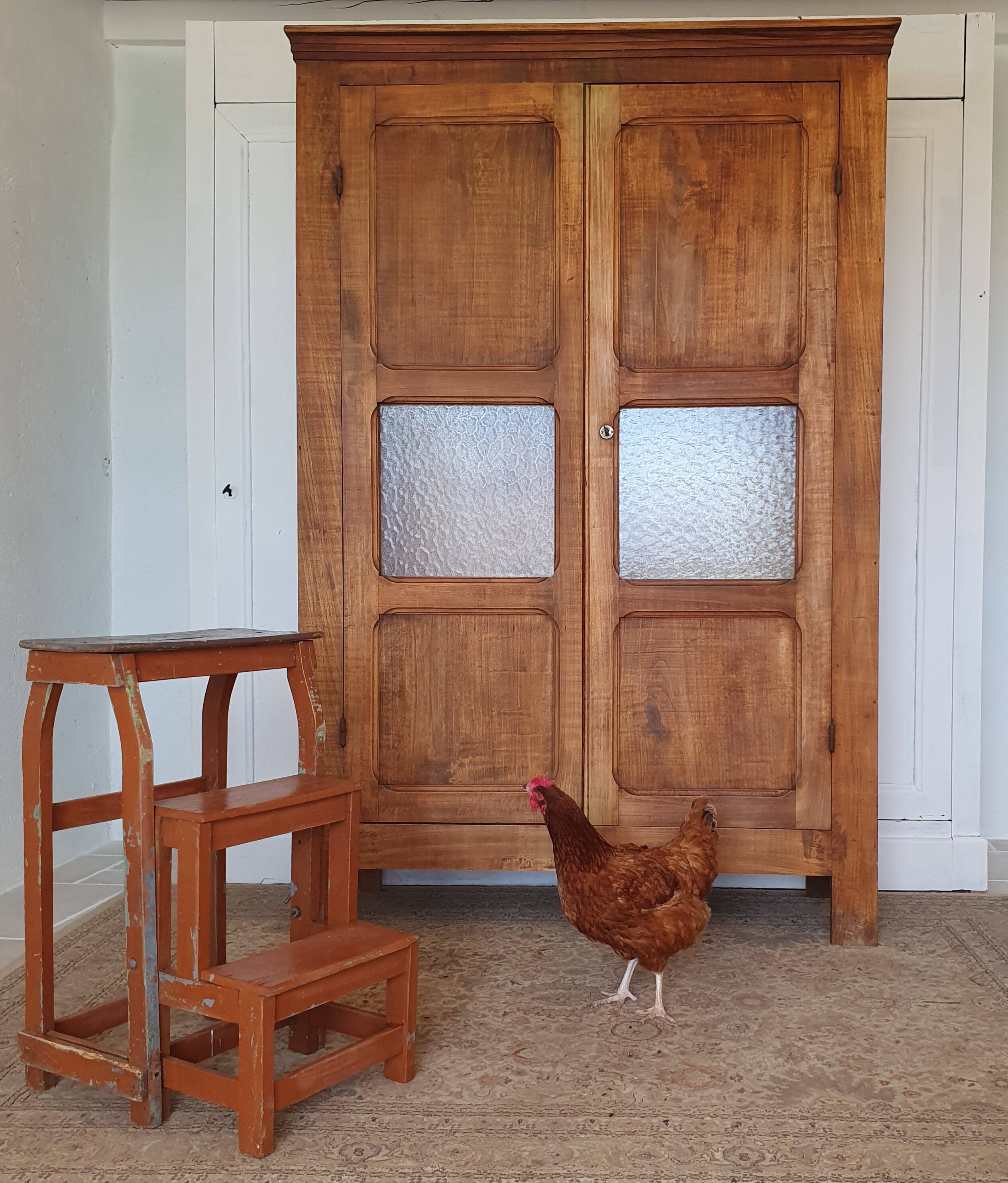 Raw wood wardrobe 1950