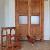 Raw wood wardrobe 1950