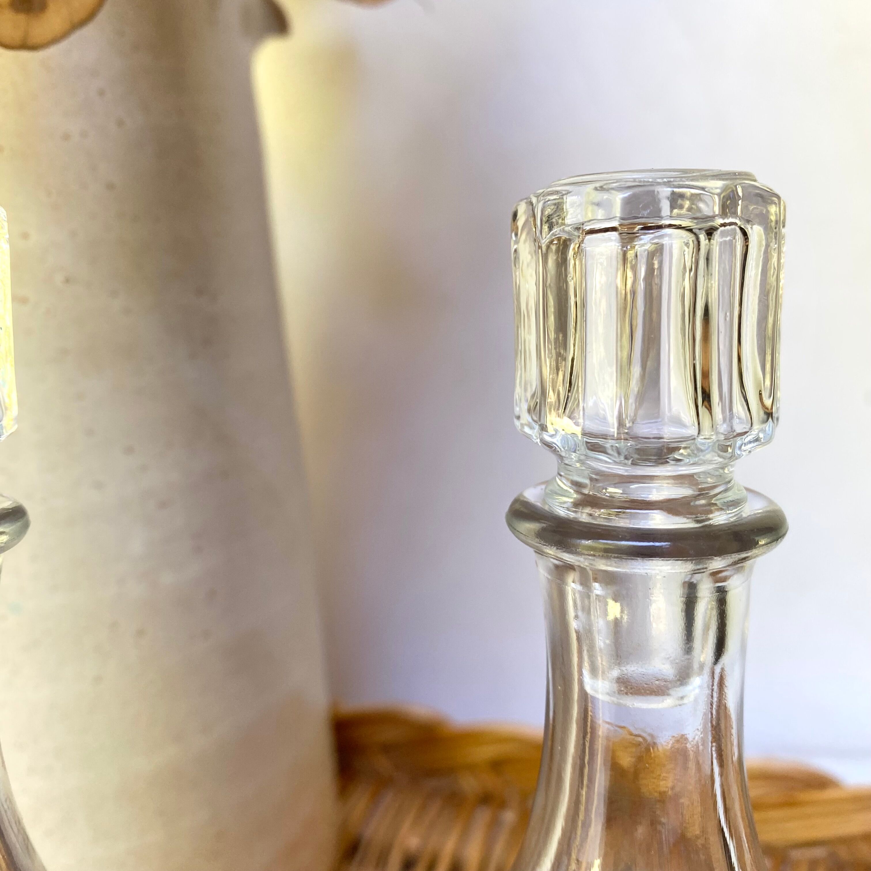 Vintage decanters