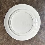 Round Salins ironstone dish, "Directoire" service